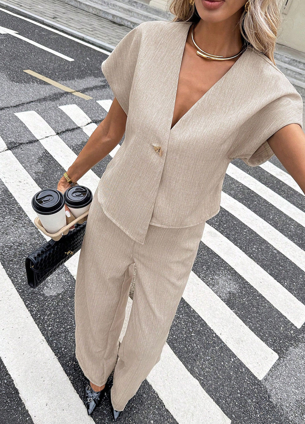 Костюм (блуза, штани) SHEIN (366092620)