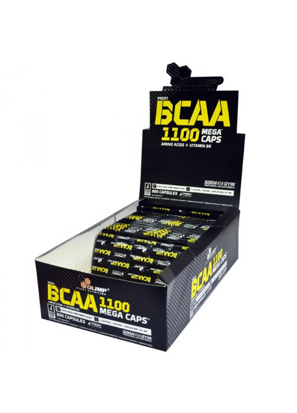 БЦАА BCAA Mega Caps 1100 (300 капсул) олимп мега капс Olimp (255363284)