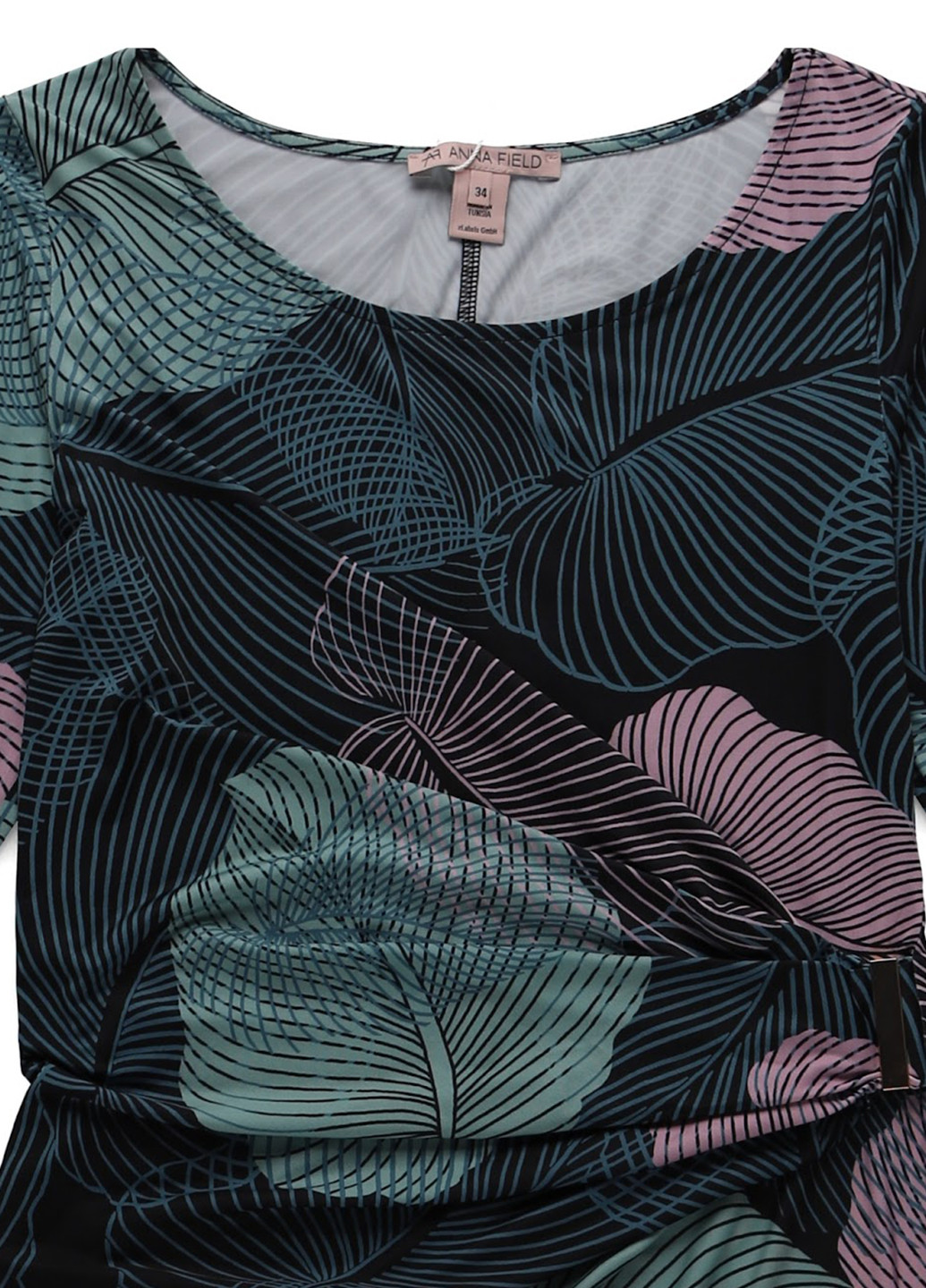 Комбинированное кэжуал платье Anna Field с абстрактным узором