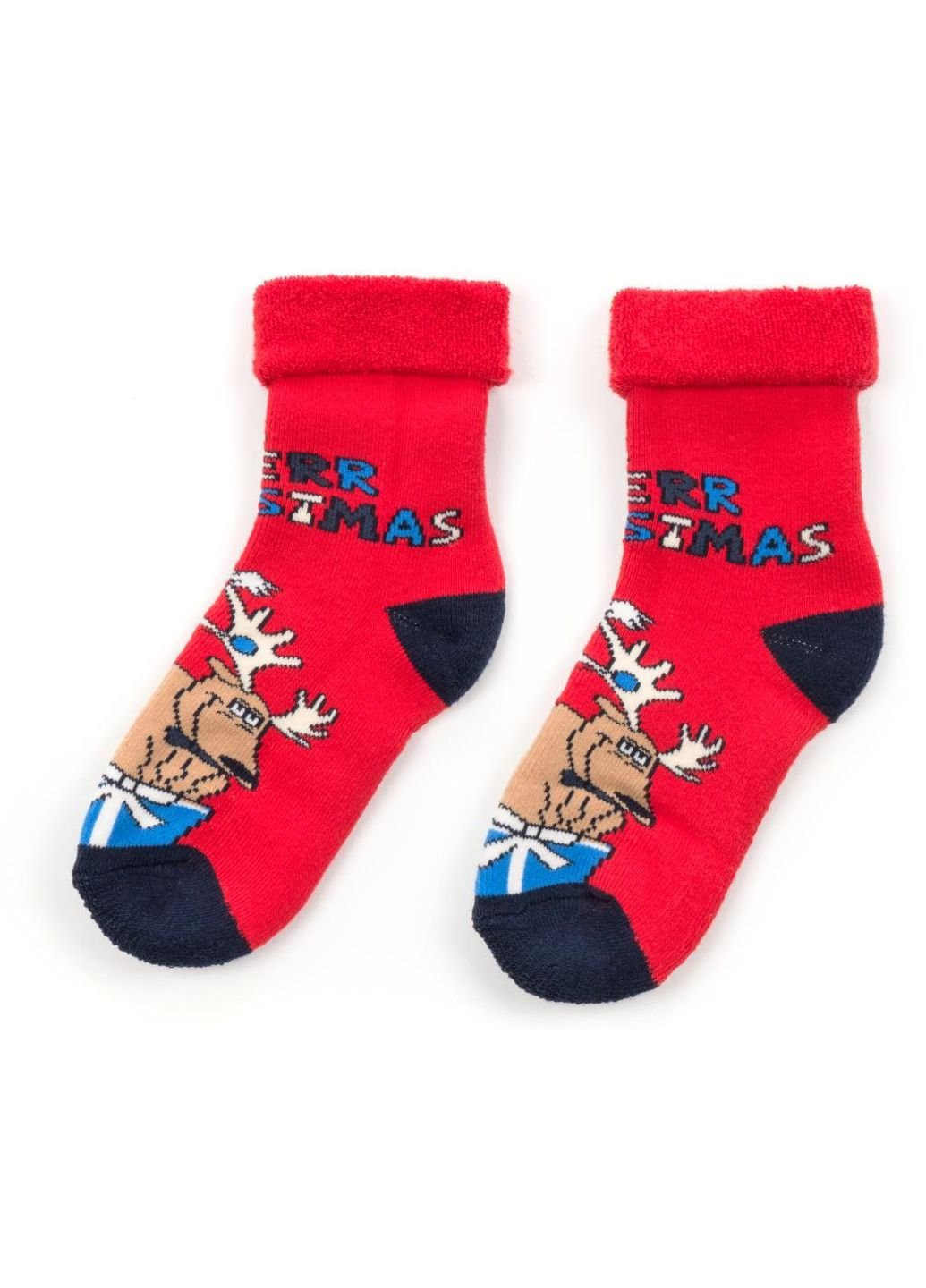 Шкарпетки з лосем (M1C0101-2028-3-red) BNM (251770454)