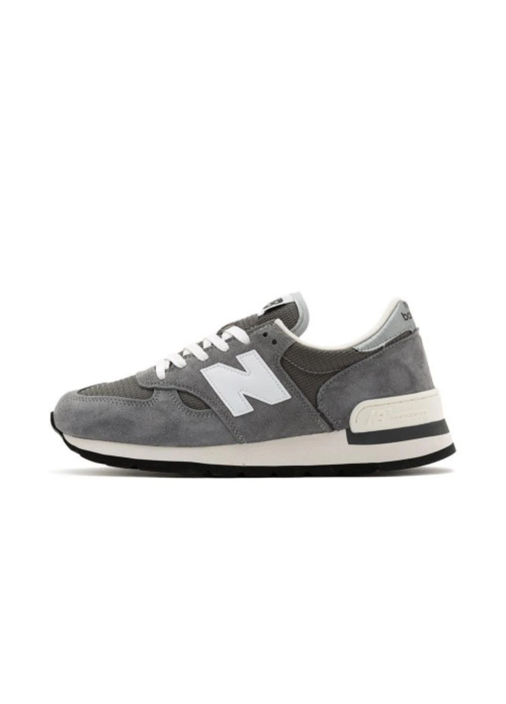 Сіро-зелені кросівки m990gr1 демісезон New Balance MADE IN USA 990