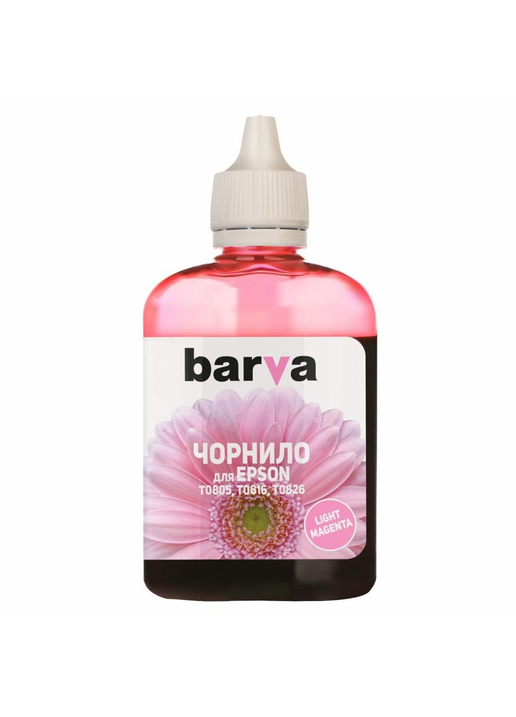 Чернила (E081-329) Barva EPSON T0816 LIGHT MAGENTA 90г (247485439)