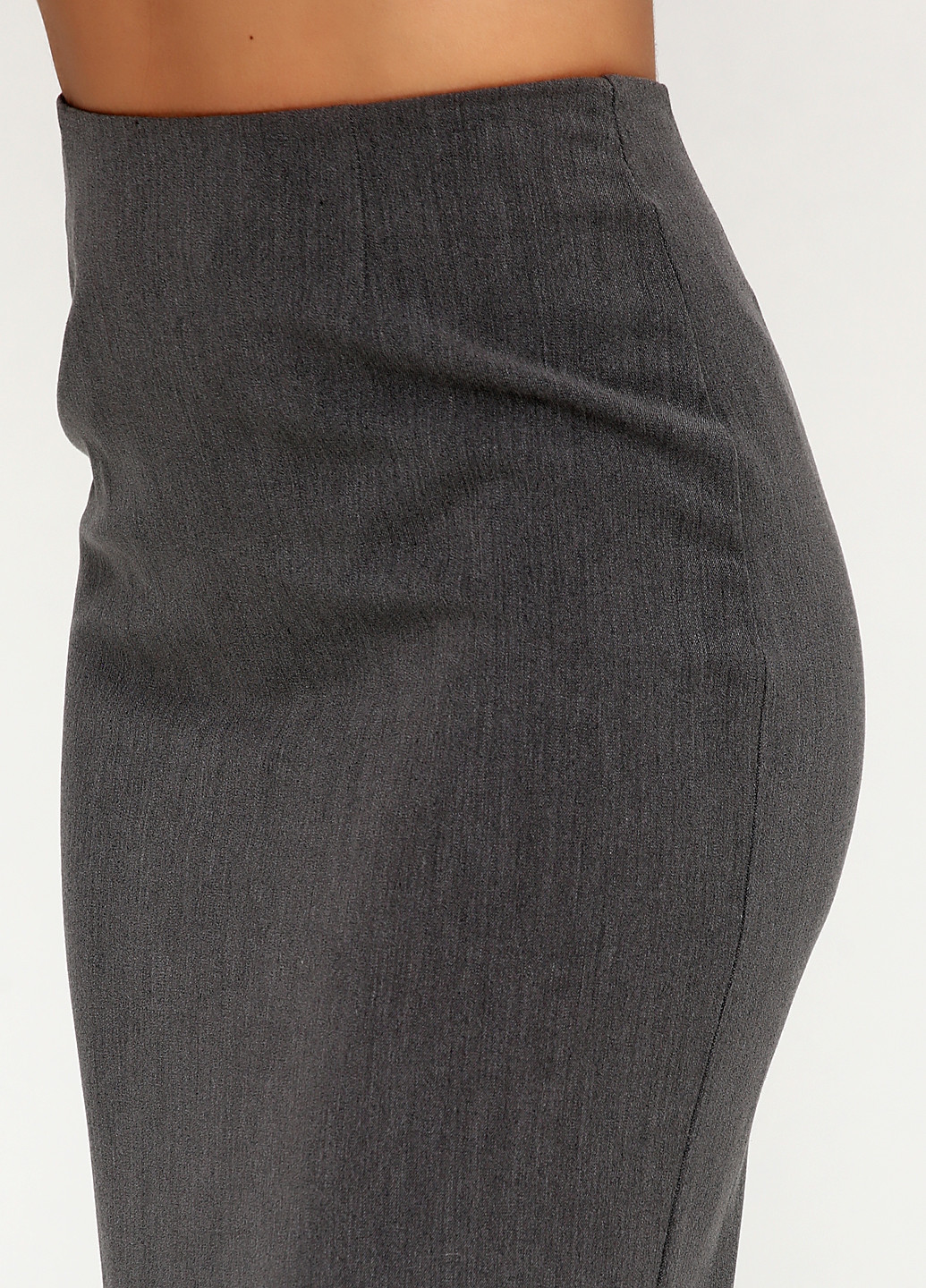 Темно-серая кэжуал однотонная юбка PUBLIC&PRIVATE by Madame Cherie
