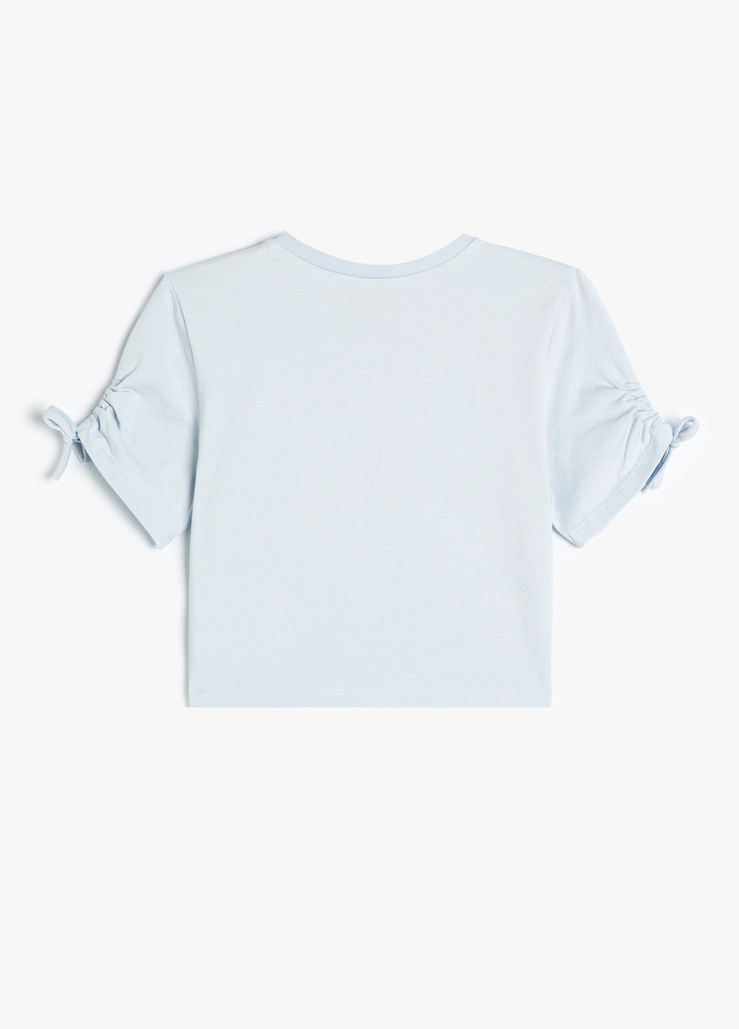 Світло-блакитна літня футболка KOTON