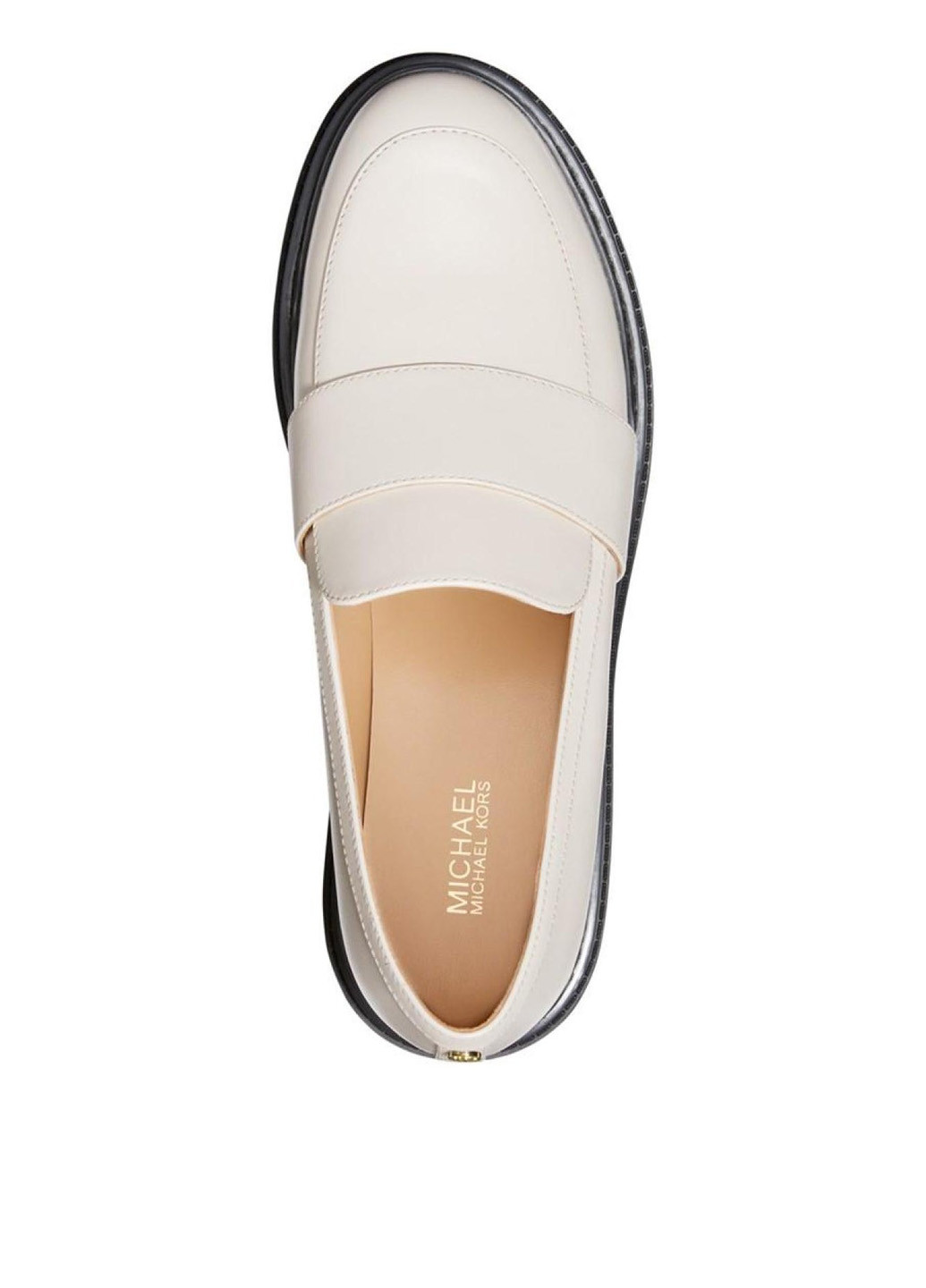 Michael Kors Туфлі лофери молочний з натуральна шкіра, сша — демісезон (298769800)