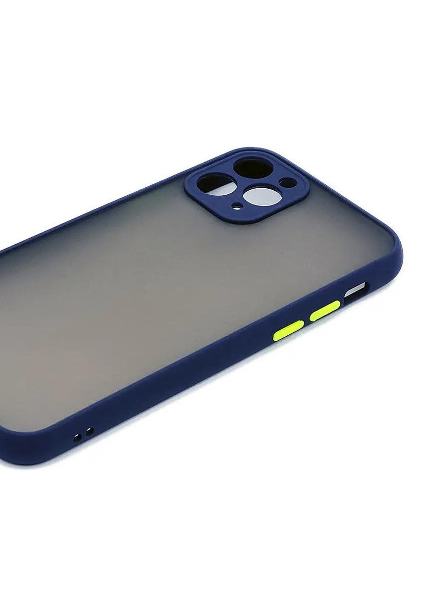 Силіконовий Чохол Накладка Avenger Totu Series Separate Camera iPhone 11 Pro Navy Blue No Brand (254091990)