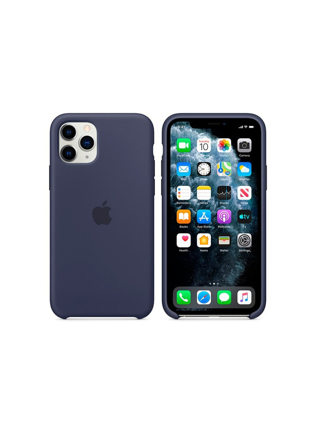 Чехол Silicone Case iPhone 11 Pro Midnight Blue RCI (220821332)