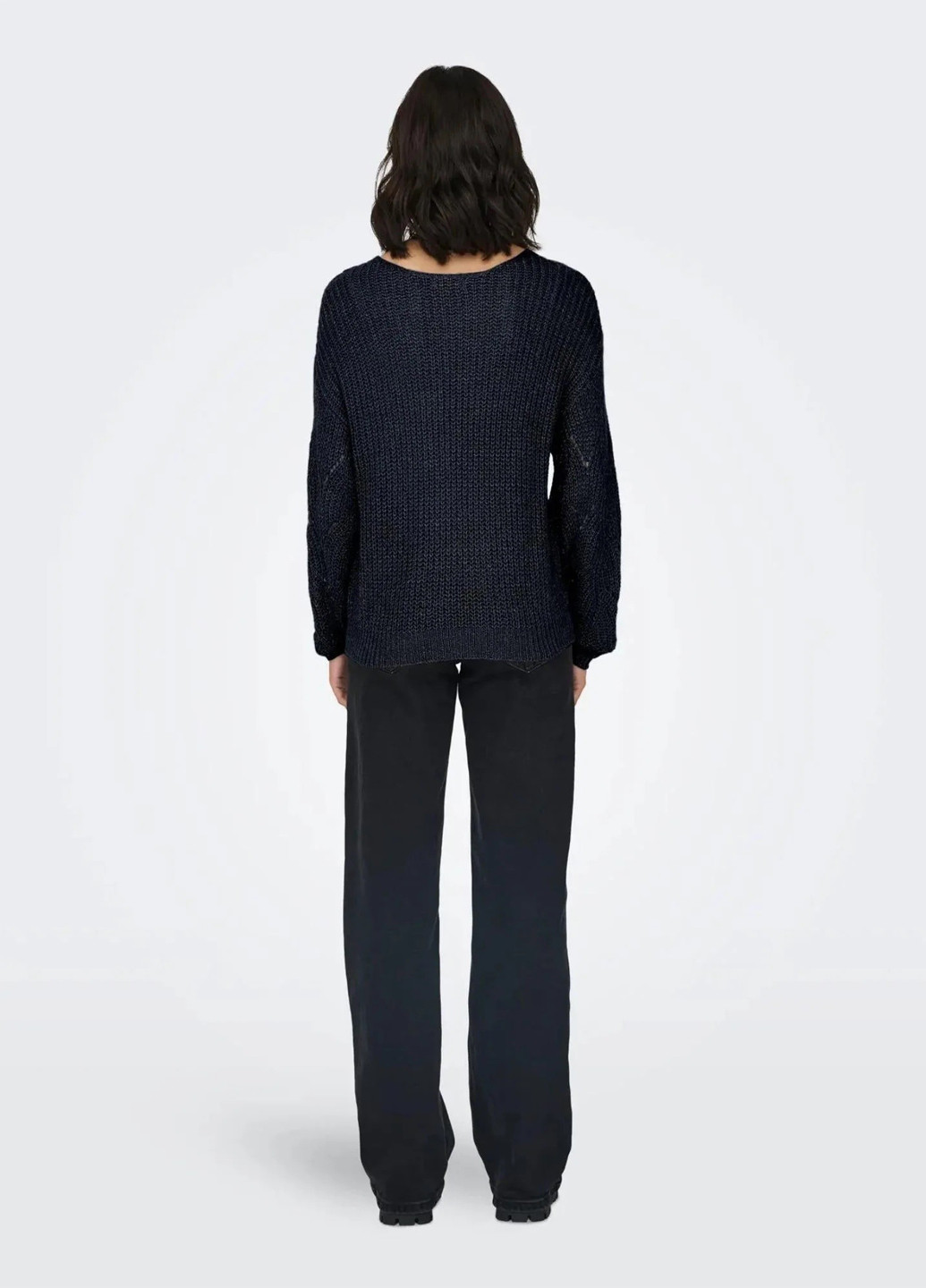 Темно-синій демісезонний пуловер пуловер Only