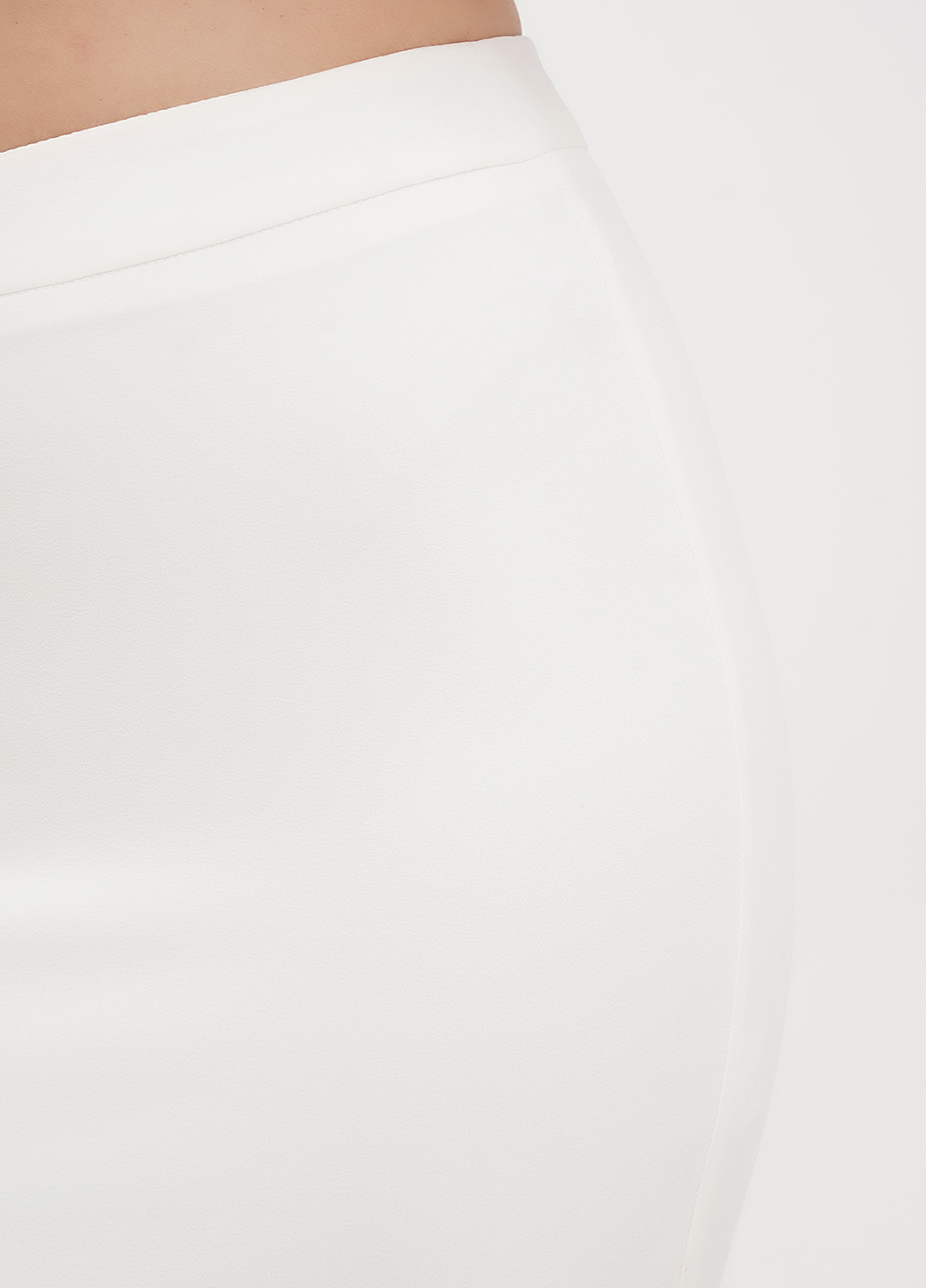 Белая кэжуал однотонная юбка Vicolo карандаш