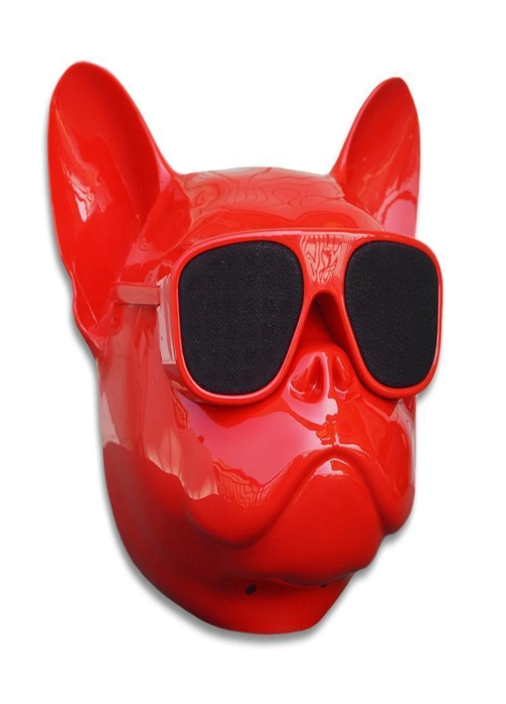 Портативная Bluetooth колонка собака голова Бульдог Dog Red (4520003) Francesco Marconi (214385285)