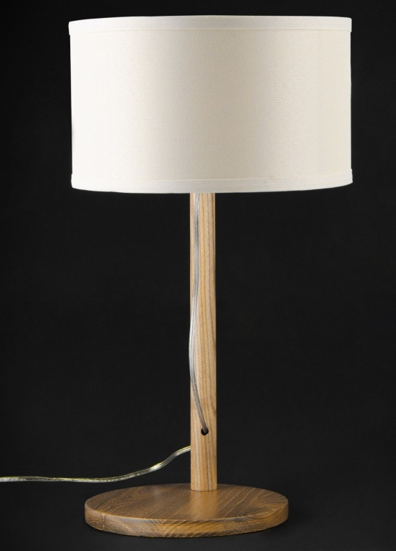 Настільна лампа на дерев'яній опорі TL-143 E27 Brille (253881864)