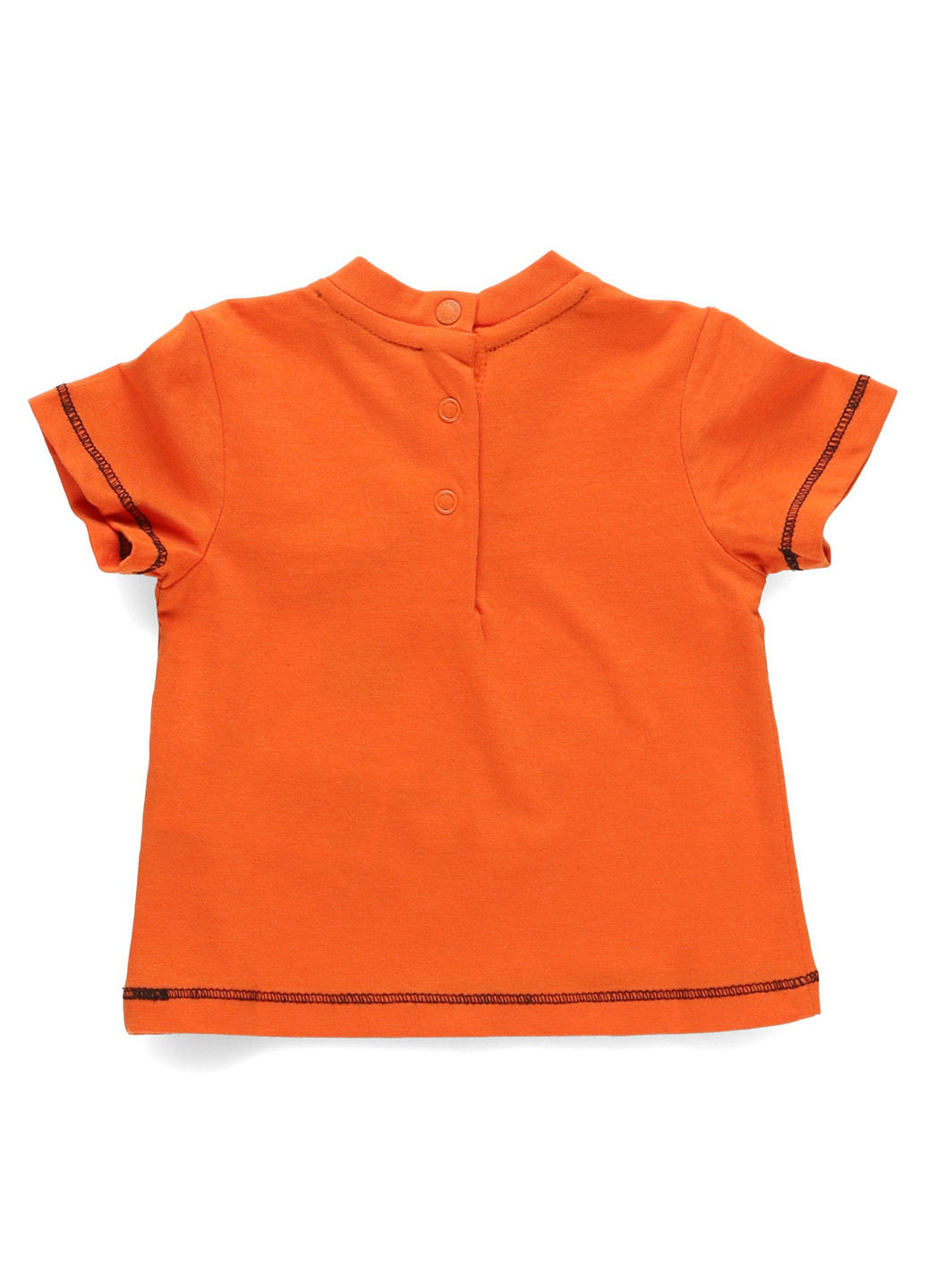 Оранжевая летняя футболка Chicco