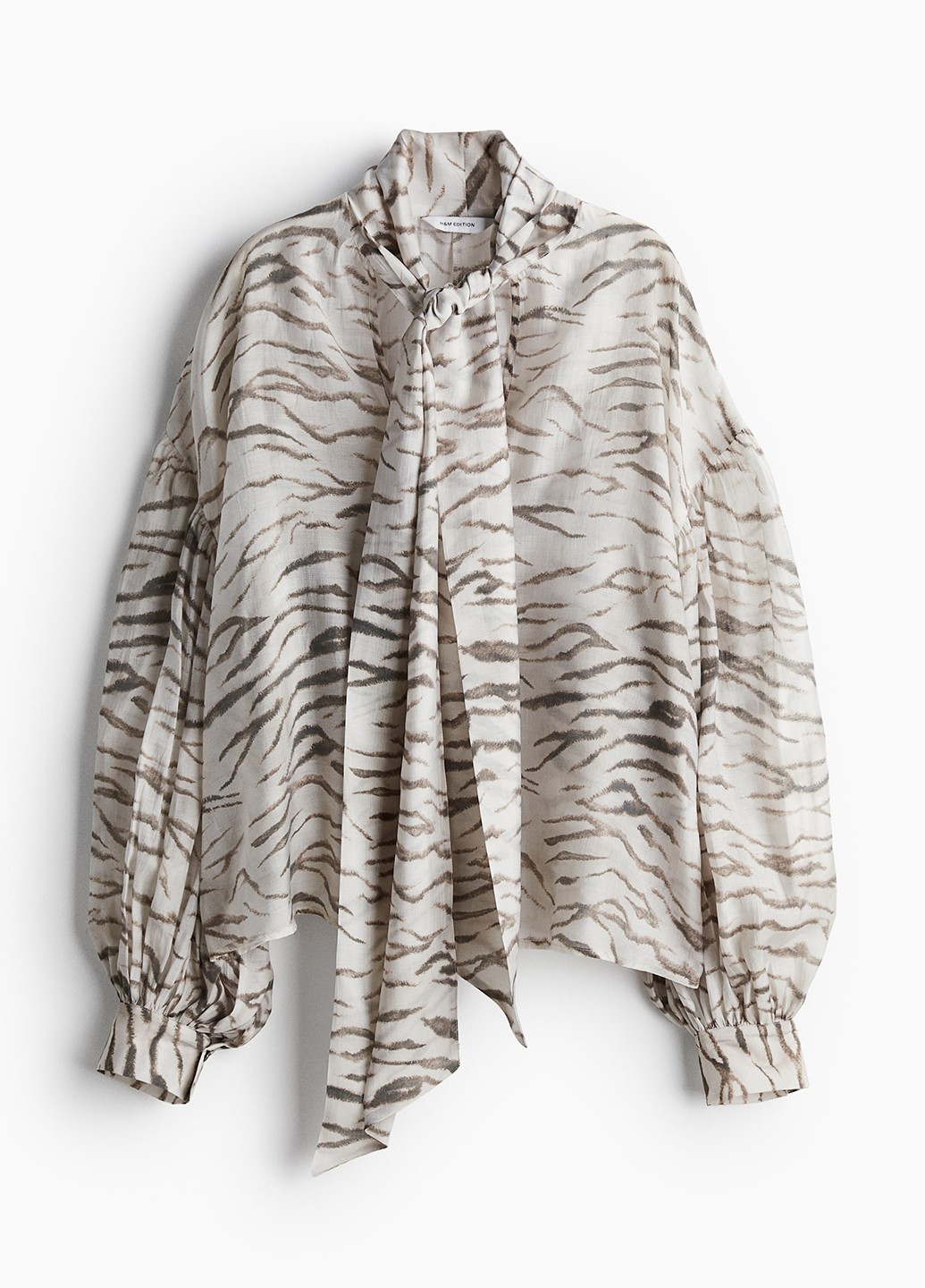 Светло-бежевая блуза H&M