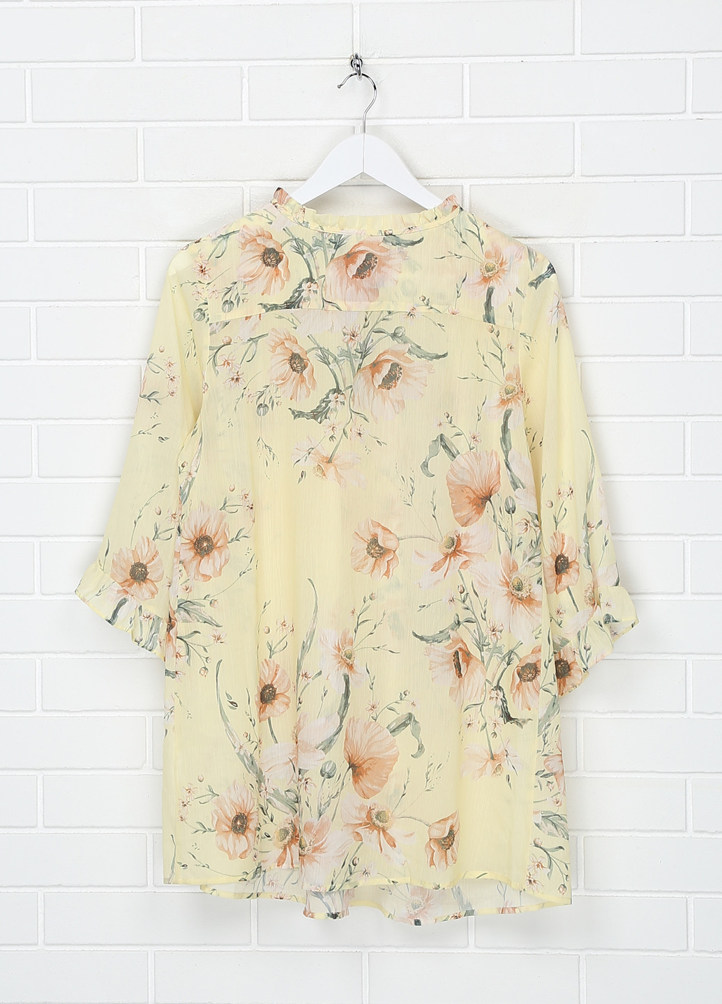 Жовта літня блуза для вагітних H&M