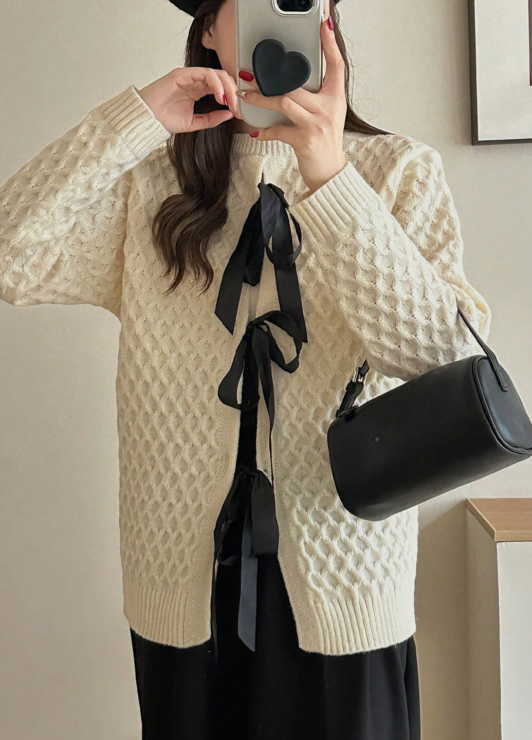 Молочный демисезонный джемпер джемпер SHEIN