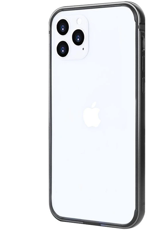 Metal + PC Бампер The Grand Series для Apple iPhone 12 Pro Max (6.7 ') Чорний (is_00000040519_2) G-Case (229724676)