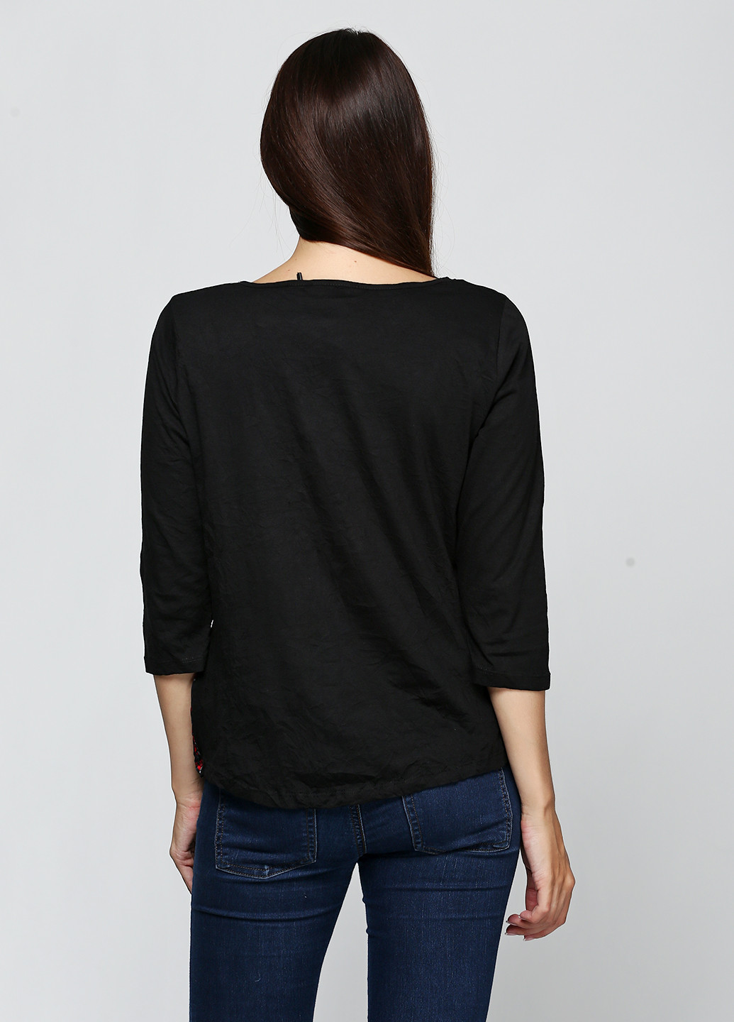 Чорна демісезонна блуза Liu-Jo