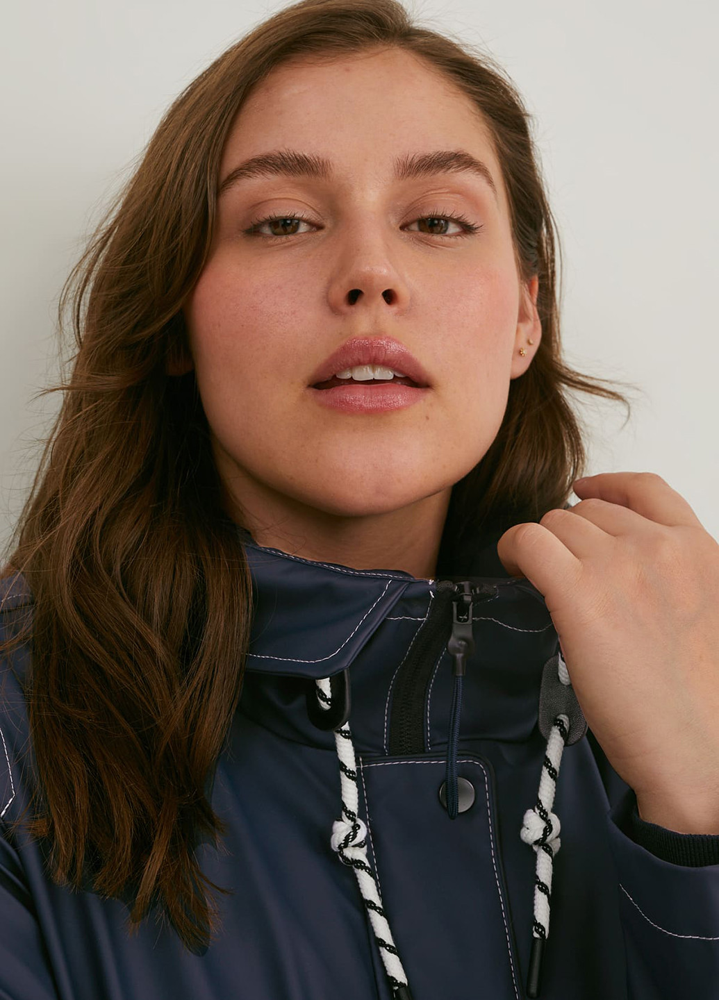 Плащ C&A на блискавці, на кнопках демісезон (271041093)