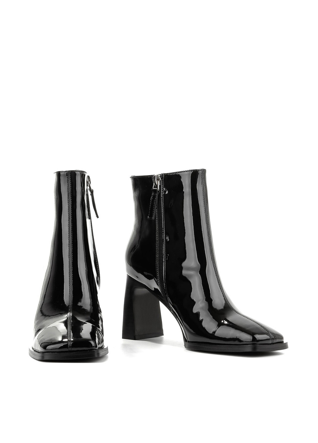 Черные демисезонная ботильоны Le'BERDES