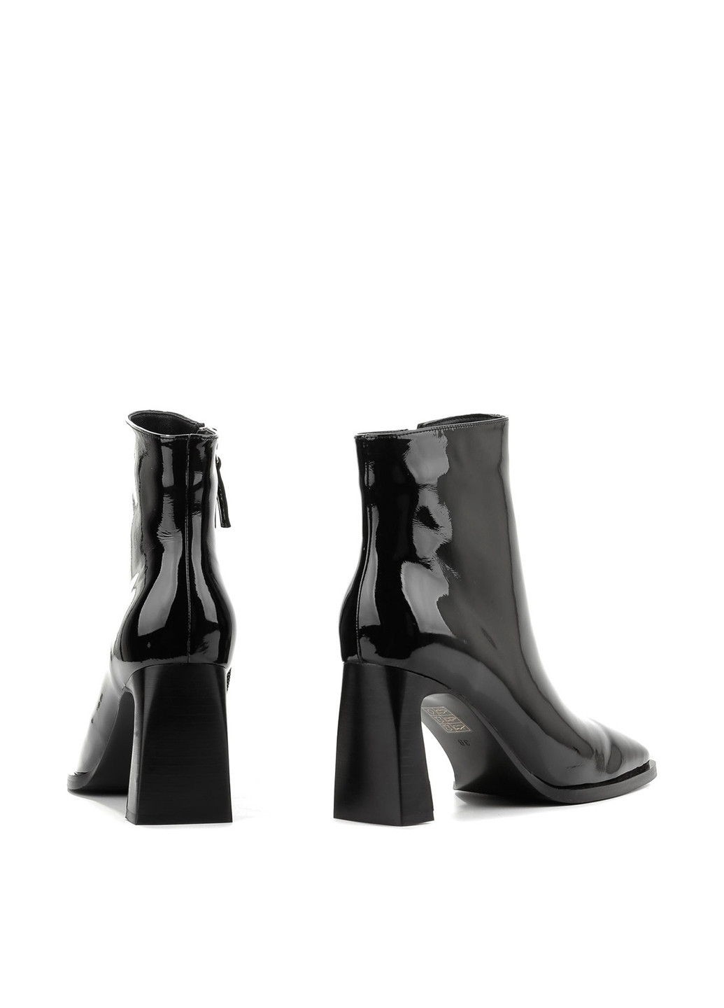 Черные демисезонная ботильоны Le'BERDES