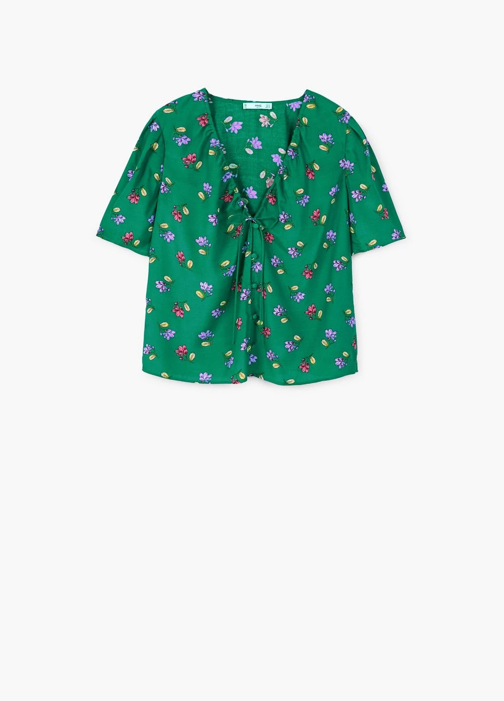 Зелена блуза Mango