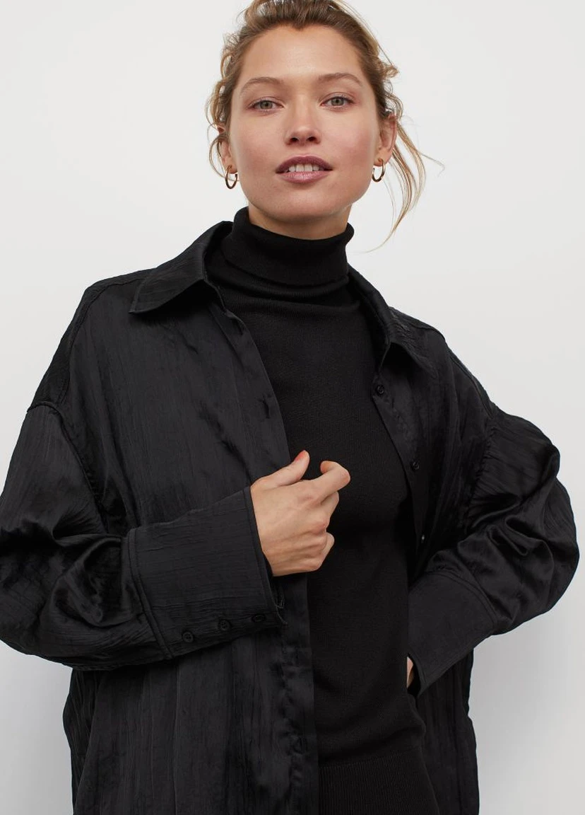Джемпер водолазка тонкой вязки H&M (213708881)