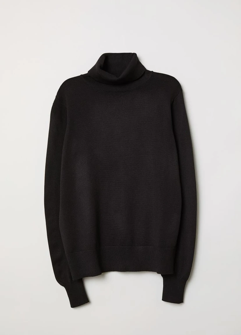 Джемпер водолазка тонкой вязки H&M (213708881)