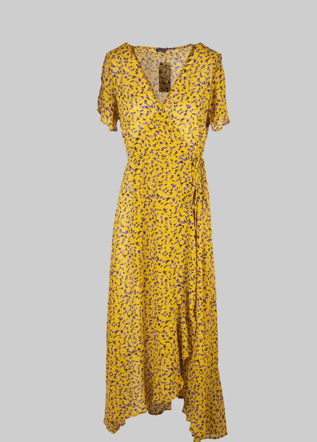 Желтое кэжуал платье Our Heritage однотонное