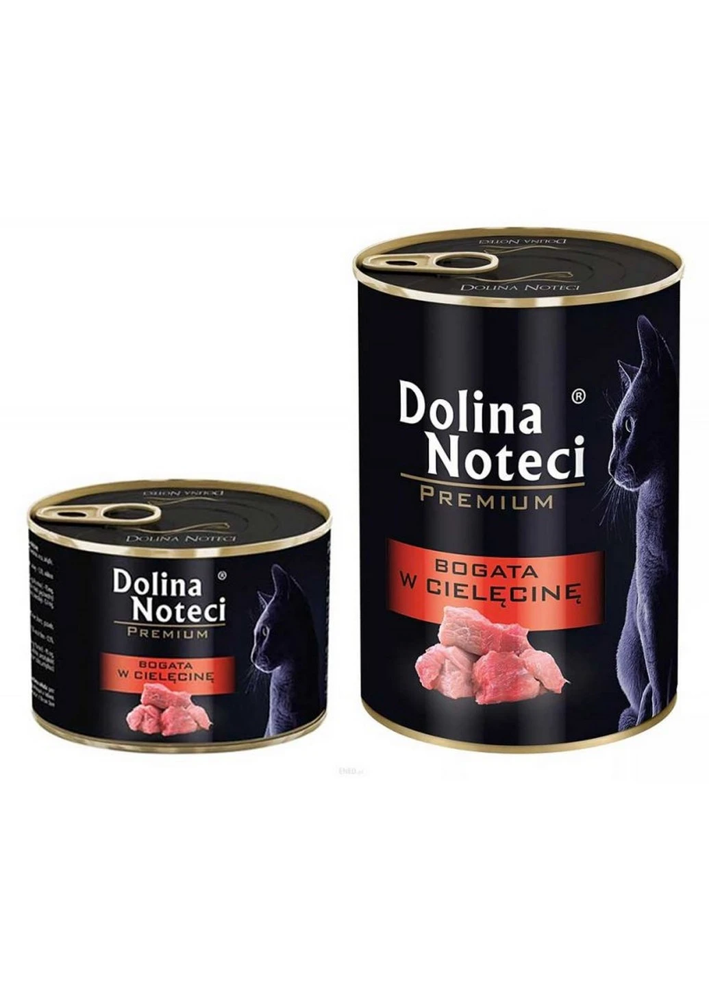 Консерва Premium Cat мясные кусочки с телятиной в соусе, 400 гр Dolina Noteci (199856872)