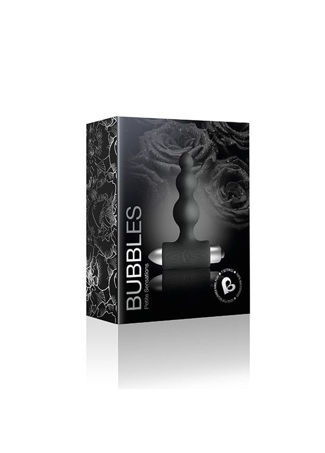 Анальный вибратор Rocks Off Petite Sensations - Bubbles Black Rocks-Off (252146183)