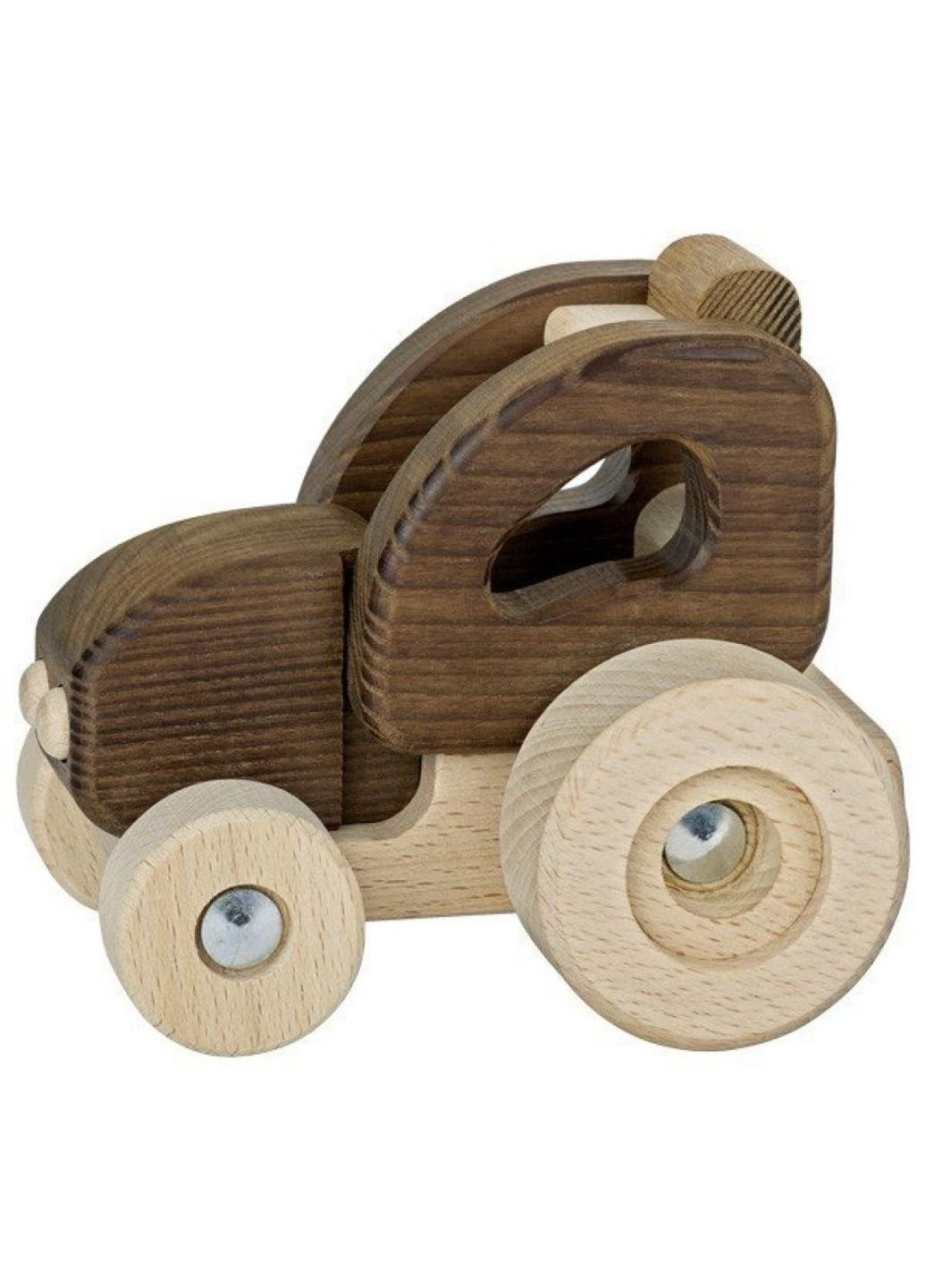 Машина деревянная Трактор (натуральный) (55911G) Goki (254080012)