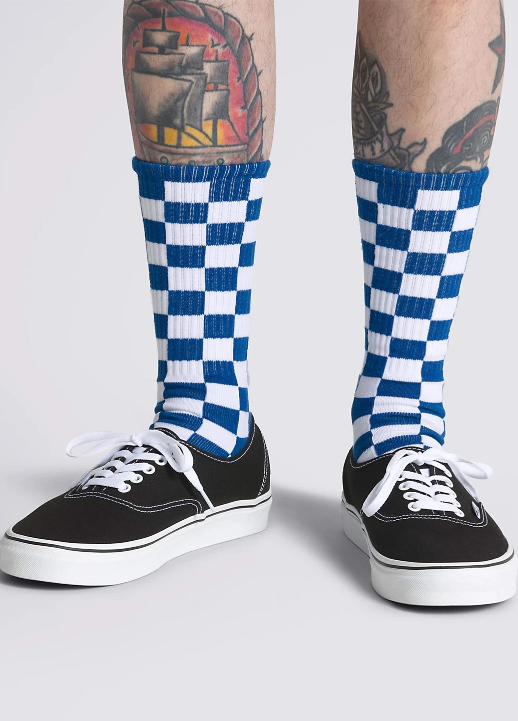 Сині шкарпетки Vans клітинка (327234899)