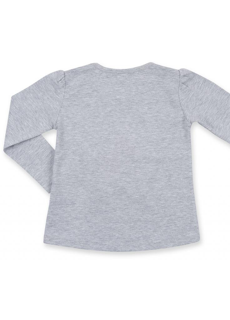 Красный демисезонный костюм десткий с объемной аппликацией (8401-98g-gray) Breeze