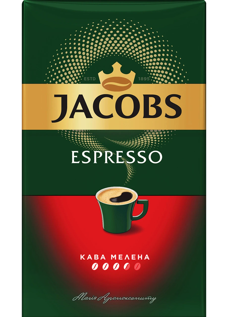 Кава мелена Espresso 230г Jacobs (254953982)