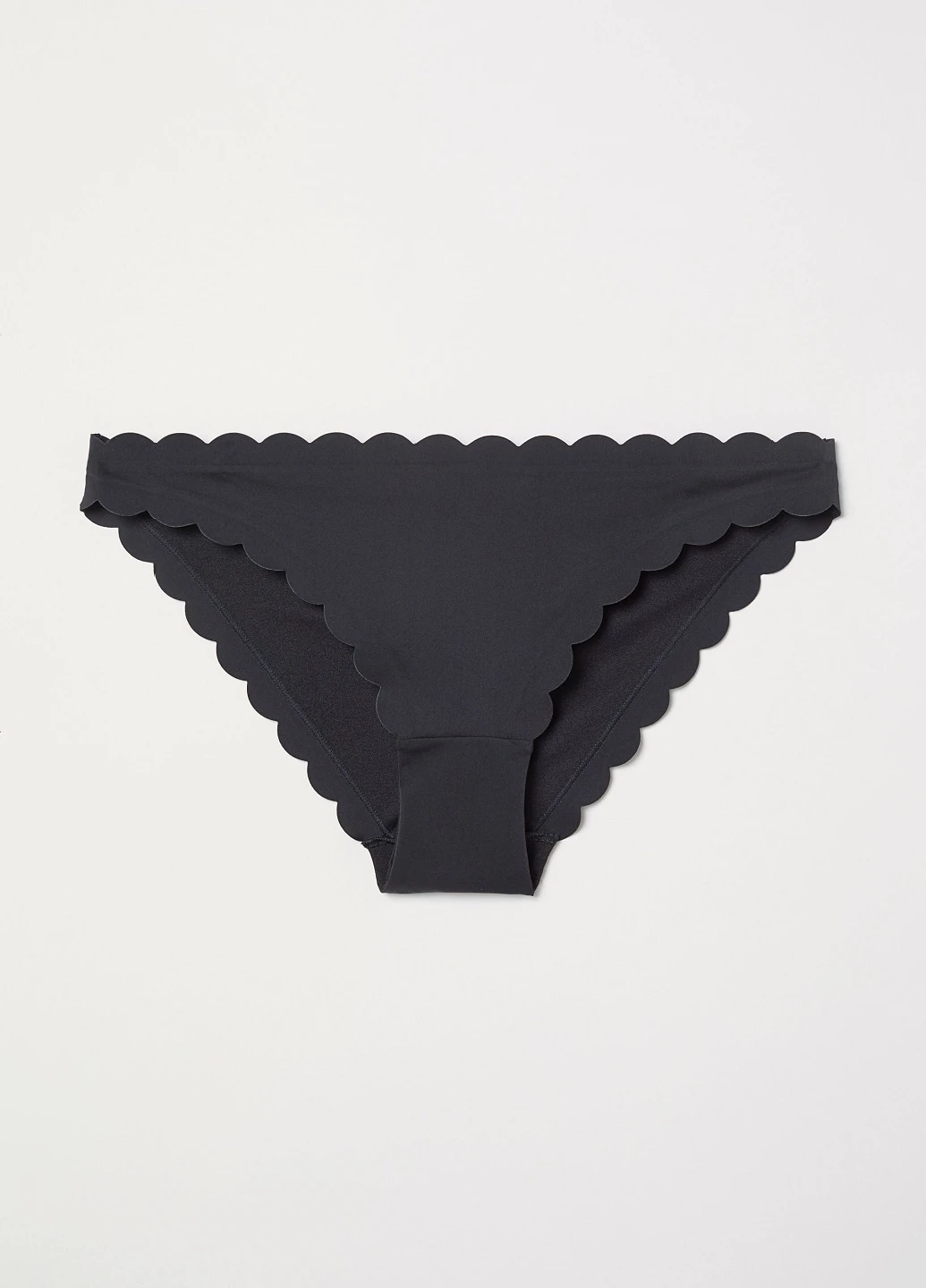 Черные купальные трусики-плавки однотонные H&M
