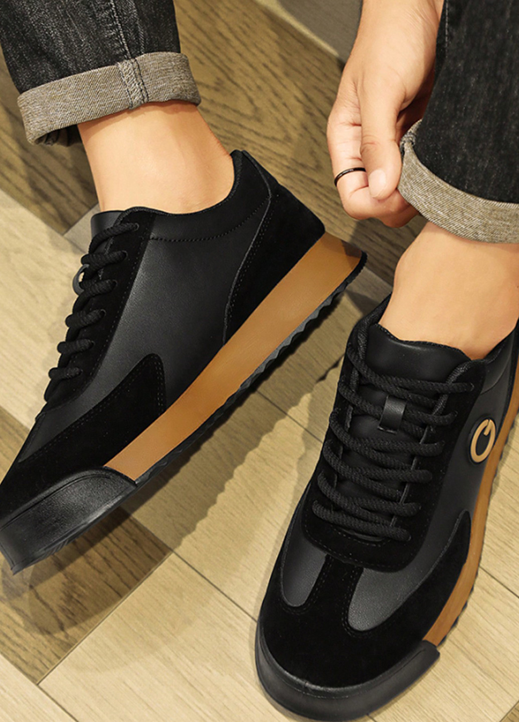 Черные летние кроссовки SHEIN