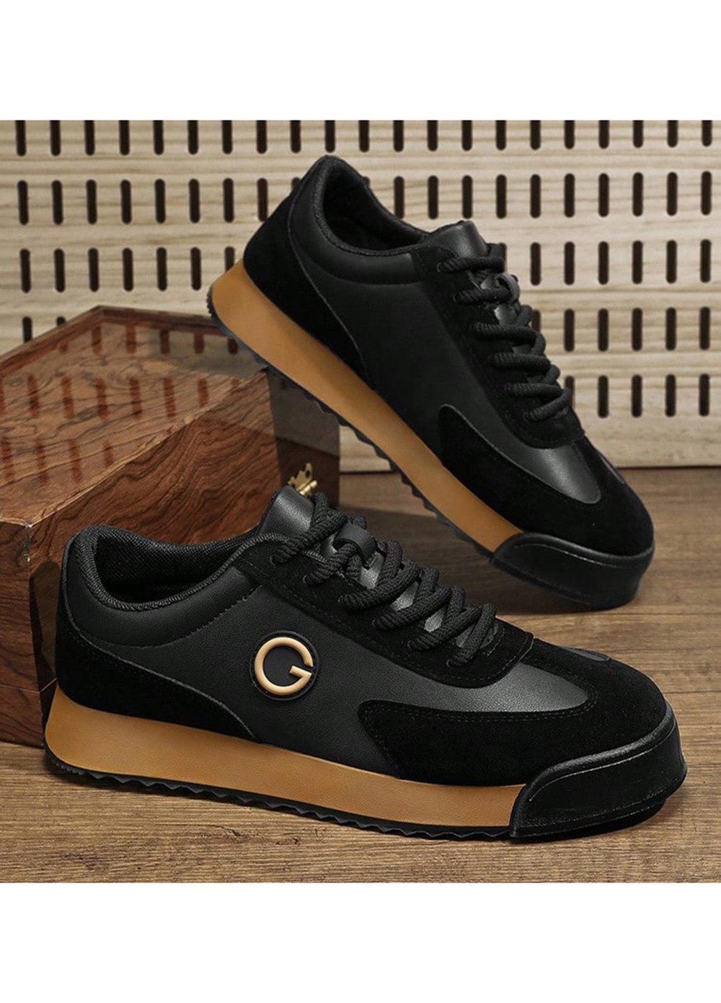 Черные летние кроссовки SHEIN