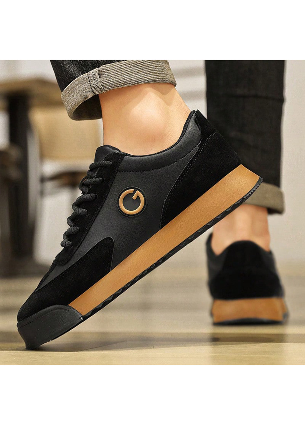 Черные летние кроссовки SHEIN