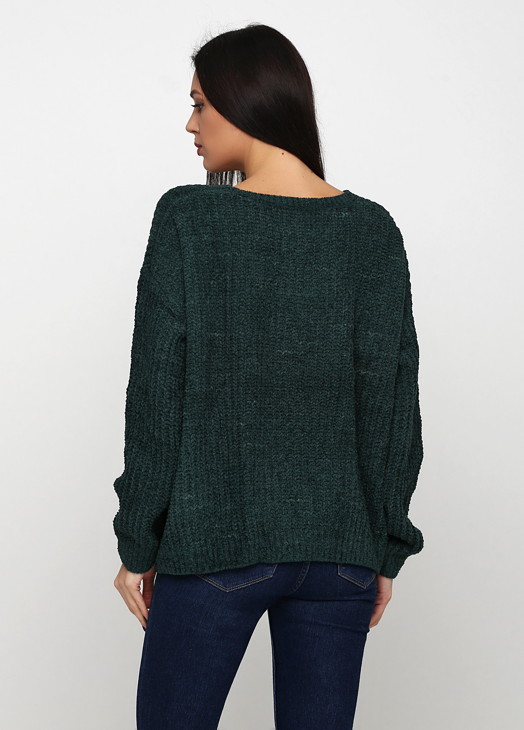 Изумрудный демисезонный пуловер пуловер CHD