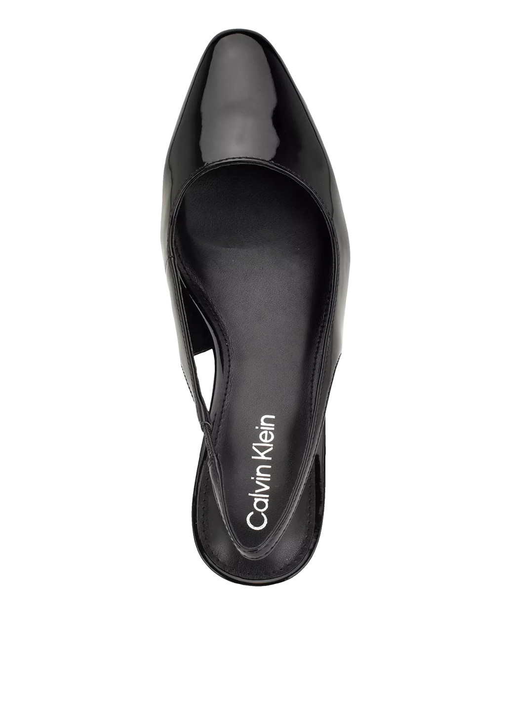 Calvin Klein Туфлі піп-тое чорний з штучна шкіра, сша — літо (305136307)