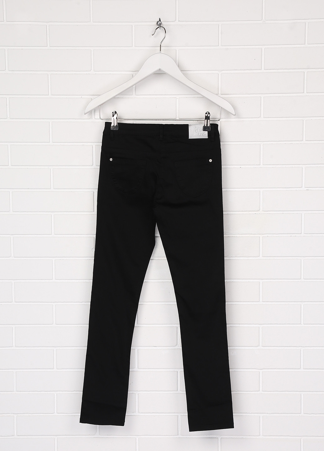Черные демисезонные слим джинсы Lisa Rose