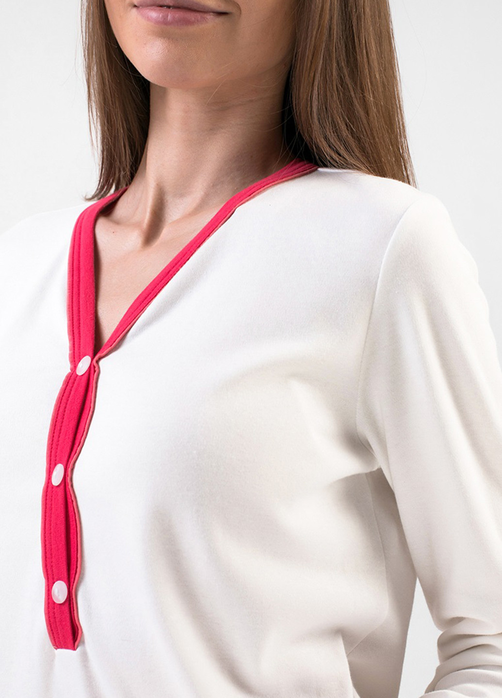 Рожева всесезон піжама (лонгслів, легінси) лонгслів + легінси Ogham