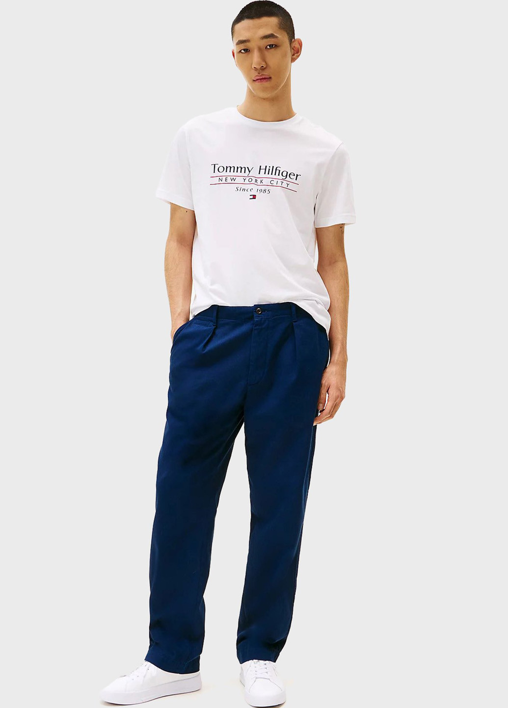 Біла футболка Tommy Hilfiger