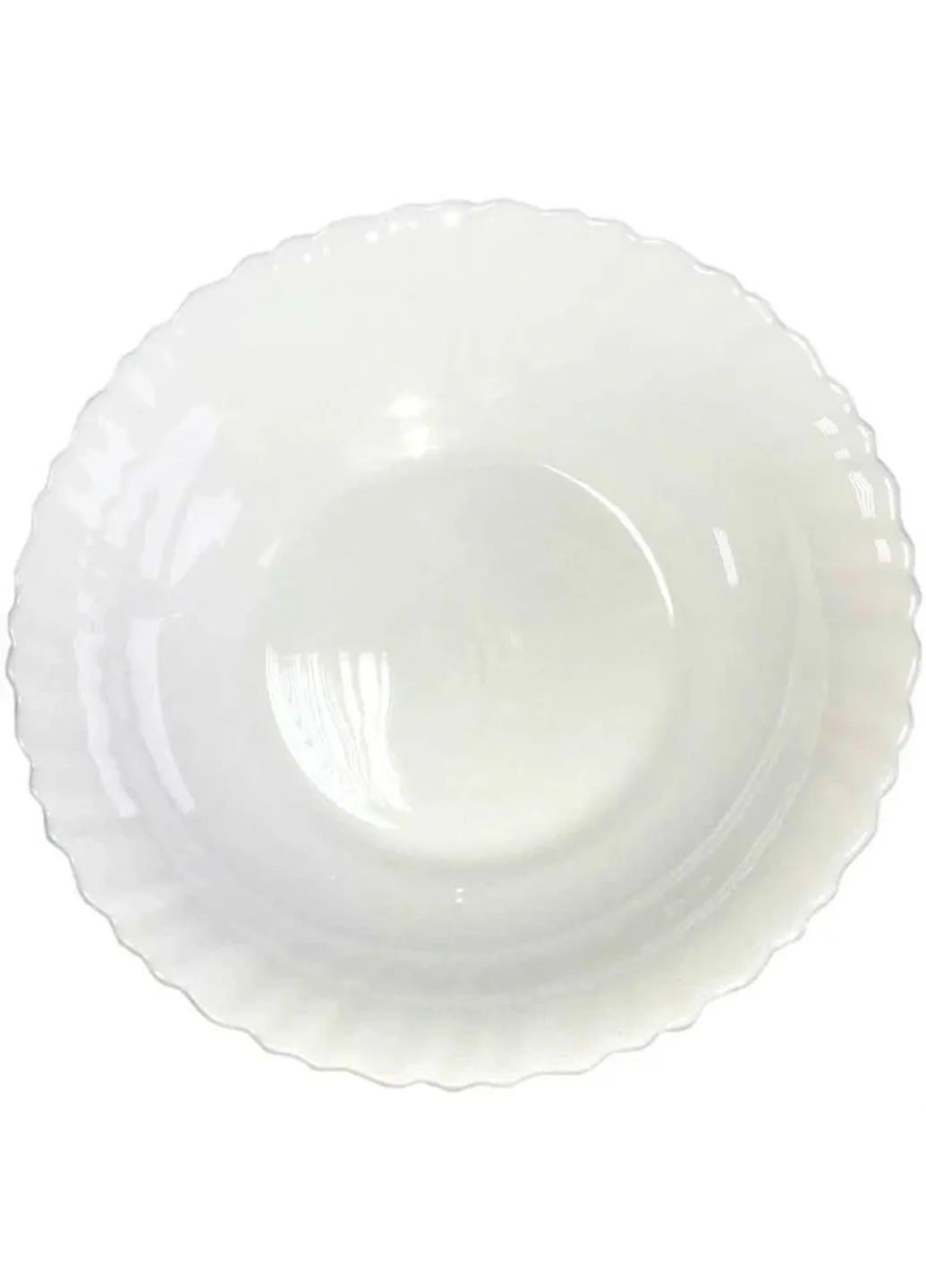 Тарілка супова Vittora Wave Blanco VT-2220-W 22 см No Brand (253614660)