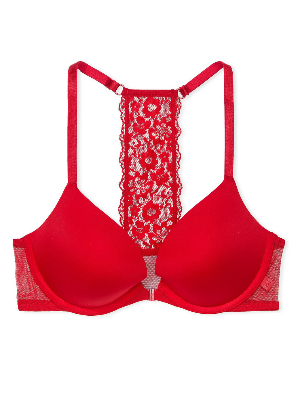 Червоний демісезонний комплект (бюстгальтер, трусики) Victoria's Secret