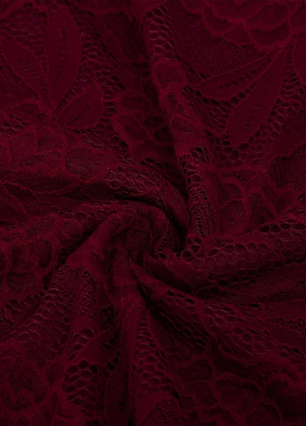 Бордова кежуал сукня кльош, на запах SHEIN однотонна