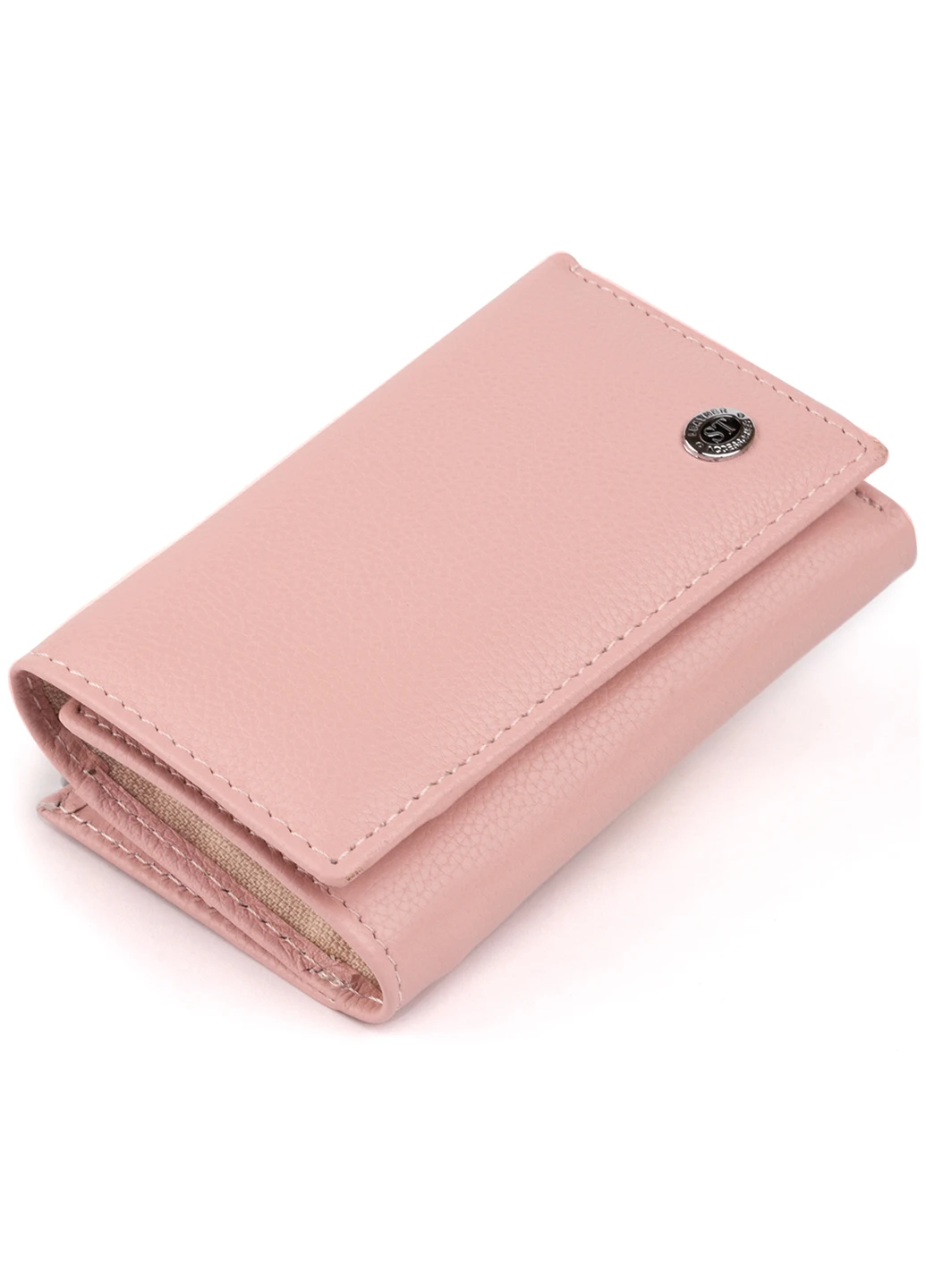 Жіночий шкіряний гаманець 12х7,5х2,5 см st leather (252127757)