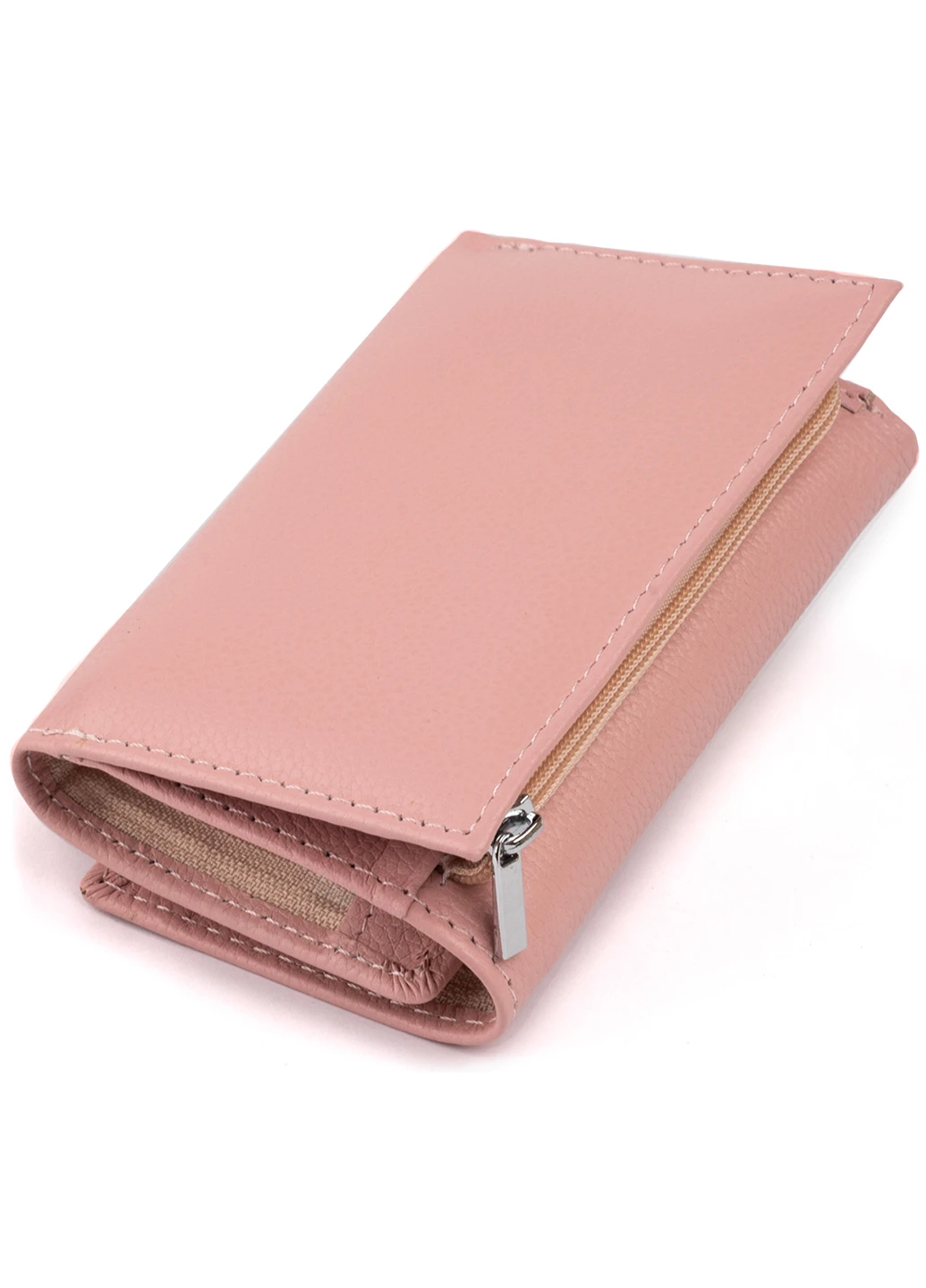 Жіночий шкіряний гаманець 12х7,5х2,5 см st leather (252127757)