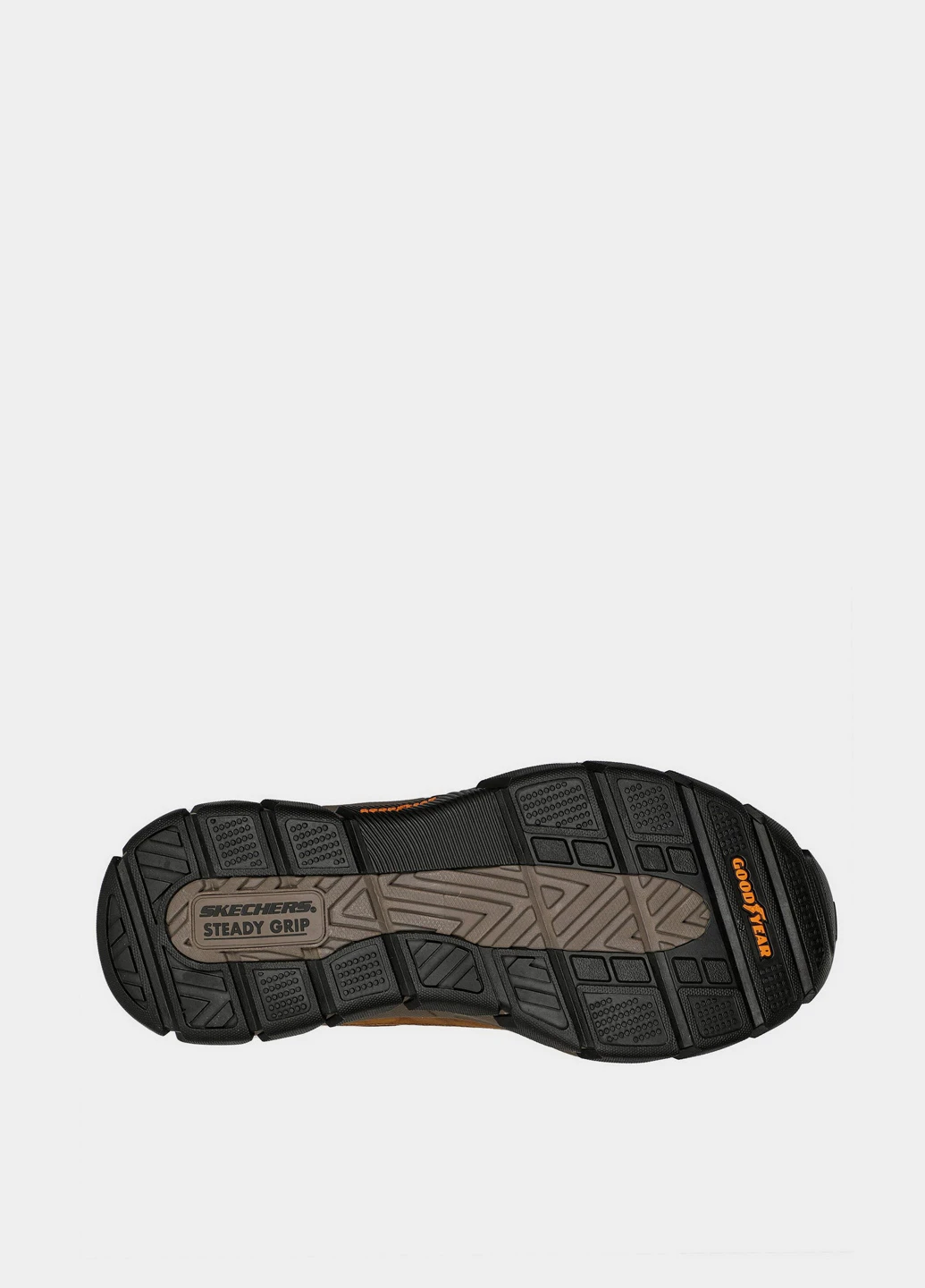 Коричневые осенние ботинки Skechers