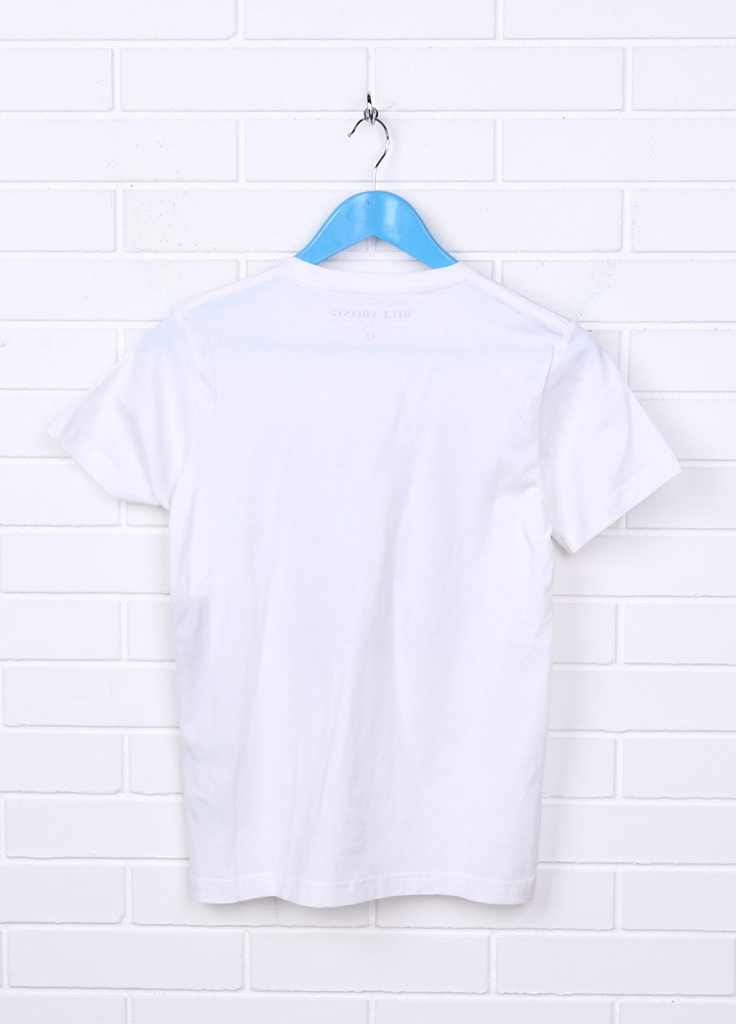 Белая летняя футболка с коротким рукавом Billabong